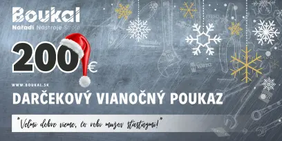 Darčekový poukaz vianočný v hodnote 200 € (DAPV5000SK200), DAPV5000SK200